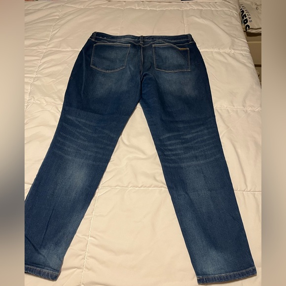 WHBM denim jeans with embroidery - Picture 4 of 7